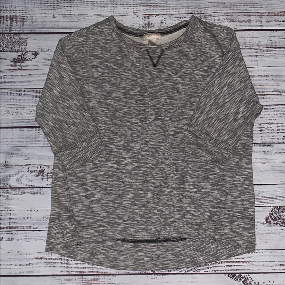 Loft Heather Grey Sweatshirt